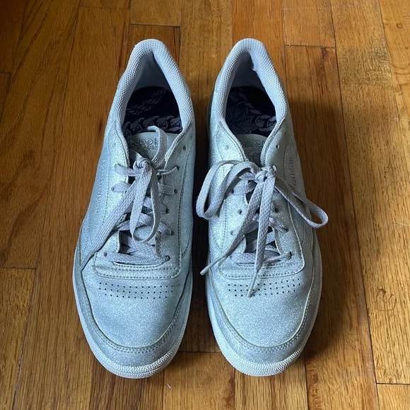 Reebok Club C 85 Diamond Silver Sneakers - Picture 5 of 9